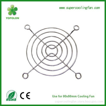 Metal Fan Guard 80x80mm for axial cooling fan application